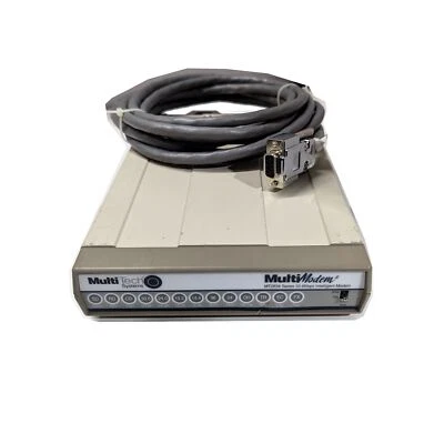 MultiTech Systems MT2834BA MultiModem II 33.6Kbps Intelligent Modem - Image 1 of 3