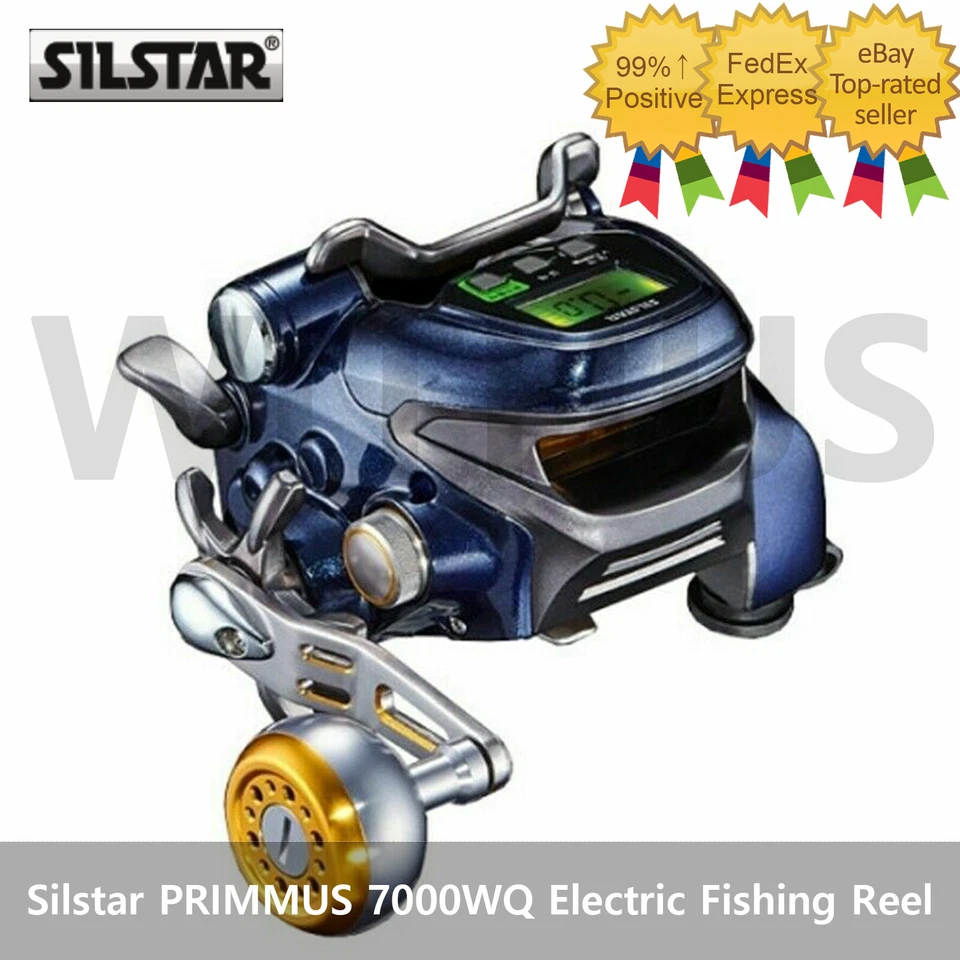 Silstar PRIMMUS 7000WQ Electric Fishing Reel Saltwater Big Game 172lb Drag - Image 1 of 4