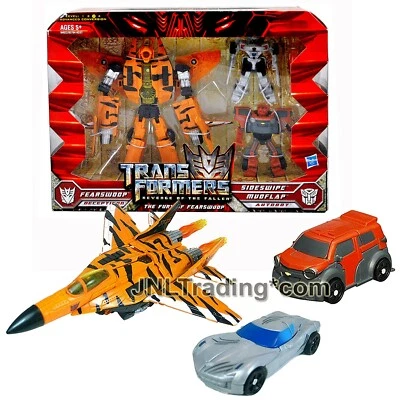Year 2009 Transformers Movie ROTF THE FURY OF FEARSWOOP with Sideswipe & Mudflap - Image 1 of 2