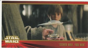 Topps Widevision Star Wars Episode 1 "Either Way, You Win" Series One #36 NM - Picture 1 of 2