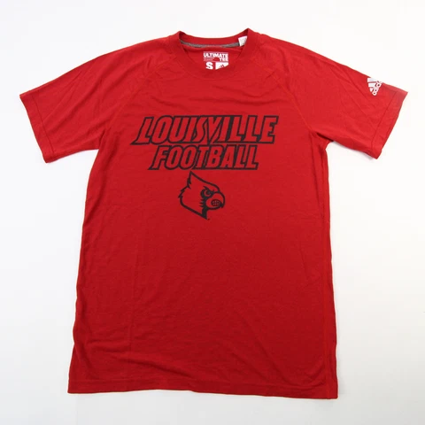 Louisville Cardinals adidas Ultimate Tee Short Sleeve Shirt Men's Red New Cover