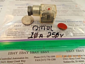 Conector DIN OMAL 10A 250V - Imagen 1 de 2
