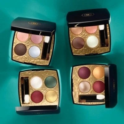 CHANEL Les 4 Ombres Byzance Eyeshadow Quad 4 Types Powder Eye Makeup - Image 1 of 4