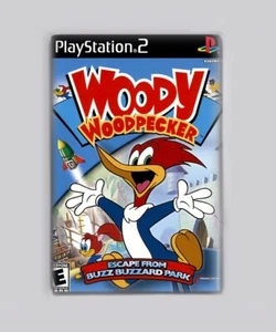 WOODY WOODPECKER / PS2 - 2"x3" FRIDGE MAGNET (playstation 2 retro - Picture 1 of 3