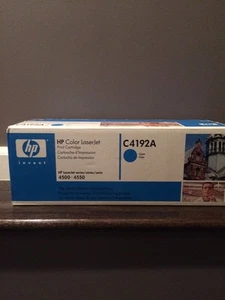 HP C4192A Toner Cartridge (Cyan/Blue) New & Sealed - Imagen 1 de 2