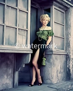 Classic Marilyn Monroe 1950s Pin-Up Actress 8x10 Print - Picture 1 of 1