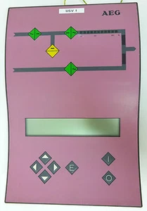 AEG UPS Control UPS Controller Control Panel ABE057087 TC1UA 027.D00 X2 X5  - Picture 1 of 10