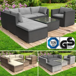BRAST Gartenlounge-Set "Cosy" für 5 Personen - Outdoor Gartenmöbel Sitzgruppe - Bild 1 von 15