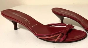 Sigerson Morrison Kitten Heel Sandals 10.5 / 40.5 - Picture 1 of 8