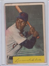 1954 Bowman Baseball Card #116 Luke Easter Cleveland Indians - VG