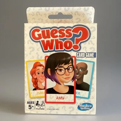 Hasbro ¿Adivina quién? Juego de cartas Stocking Stuffer!! Foto 1 de 2