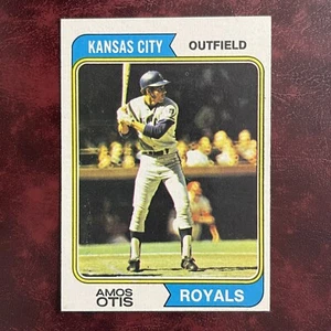 1974 Topps Set AMOS OTIS #65 KANSAS CITY ROYALS NM/MINT+ *HIGH GRADE* VENDING - Bild 1 von 2