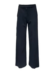 Max Mara Women's Black Ostile Mid Rise Slim Fit Pants Size 12 NWT - Picture 1 of 3