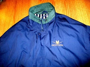 Bertam Boats  wind rain jacket small  Hartwell Via Sport navy spruce - Picture 1 of 4