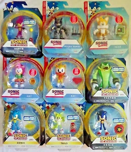 Figura de acción Sonic The Hedgehog 4" ELIGE TU PERSONAJE Jakks Pacific - Imagen 1 de 119
