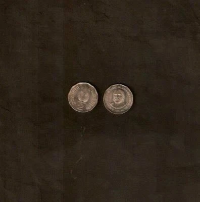 INDIA 2 RUPEES KM-131 1998 x 1 Pcs AUROBINDO UNC POET YOGA Commemorative COIN - Image 1 of 4