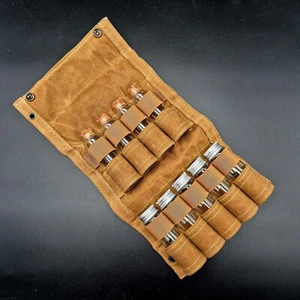 Outdoor BBQ Barbeque Canvas Segeltuch gewachst Kräuter Gewürze Grillen Tasche - Bild 1 von 2
