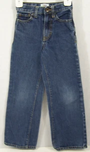 Circo Boys Jeans Size 6 S/E Straight Leg 5 Pocket Design Blue Denim - Picture 1 of 5