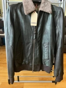 New with tag Proleather Mens Leather Jacket size L - Picture 1 of 6