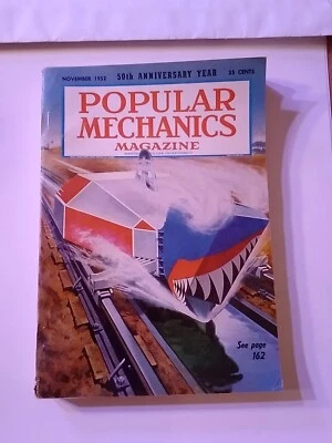 Popular Mechanics Magazine Vintage November 1952 Prestone Anti Freeze Ad - Image 1 of 3