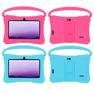 7in Kids Tablet 2GB 32GB Quad Core Processor Dual Camera 3D Design Toddler Kit - Picture 1 of 30
