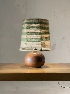 1970 SERIS LAMPE CERAMIQUE MODERNISTE BAUHAUS SHABBY-CHIC ART POPULAIRE - Picture 1 of 8