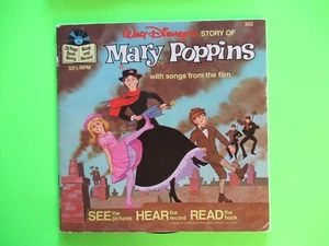 MARY POPPINS 45 7" DISNEYLAND DISNEY - Imagen 1 de 2