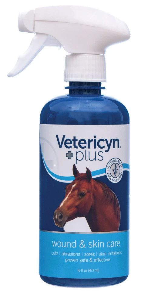 Vetericyn Plus All Animal Wound & Skin Care Treatment safe & Effective 16oz - Image 1 of 1