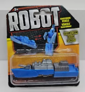 Transforming Vehicle Robot Battleship Military Gobot 4 Inch NEW - FREE SHIPPING - Picture 1 of 6