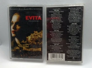 Evita kompletter Film Musik Soundtrack 2 Kassetten Tonband Set Madonna - Bild 1 von 6