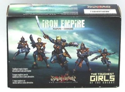 Raging Heroes 21413 Reapers Command (Iron Empire) Female Infantry TGG Warriors - Image 1 of 4