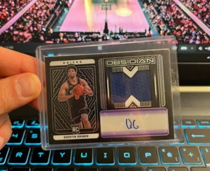 NBA panini Quentin Grimes /49 RPA rookie patch auto RC Knicks - Foto 1 di 2