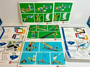 LEGO Education Anleitungen ~ 45400, 45401-A(2), 45401-B, & Wannenaufkleber - Bild 1 von 4