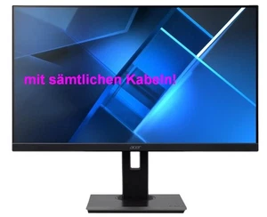 Acer B247Y 23,8" Monitor 1920 x 1080 Full HD schwarz - Bild 1 von 11