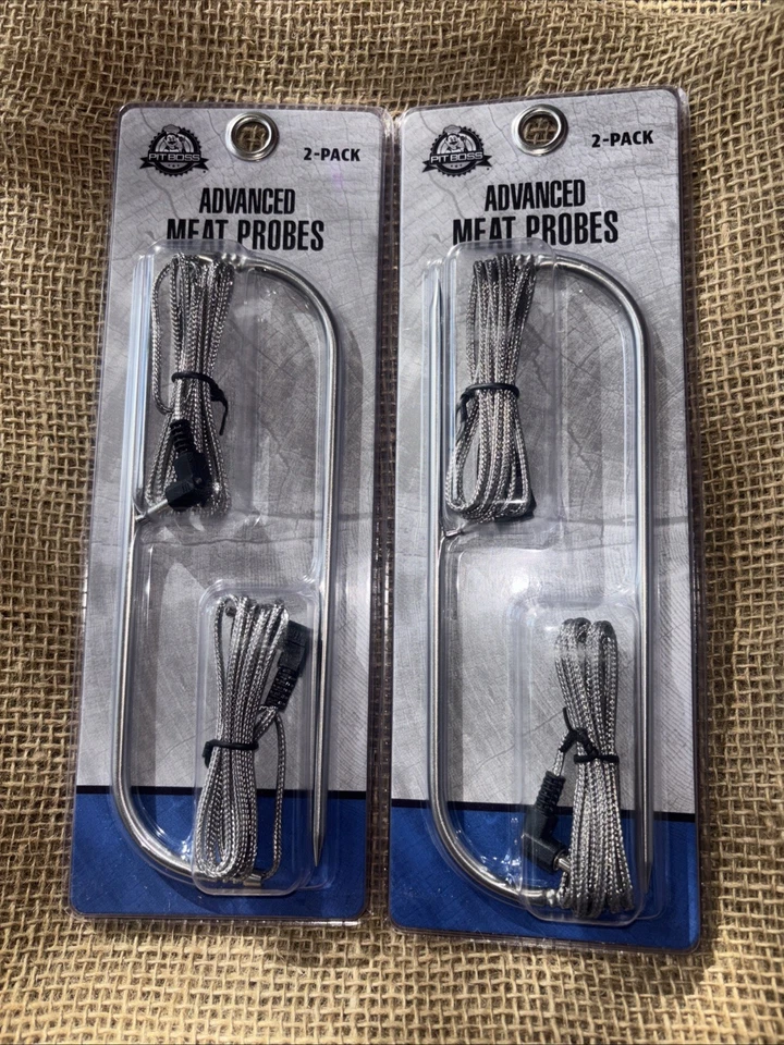 Pit Boss Meat Probe for Pellet Grills and Smokers Internal Temperature 2pcs Set