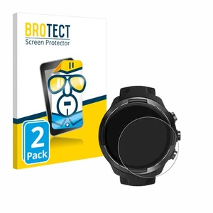 2x Display Schutz Folie für Suunto 9 Zubehör Transparent - Photo 1/6