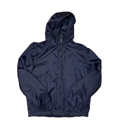 Dockers Navy Blue Mid Weight Rain Coat Mens Size Large VTG - Image 1 of 4