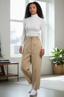 Women’s Lauren Ralph Lauren Pant - Size 10- Linen - NWOT - Image 1 of 4