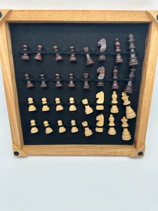 DA VINCI Staunton Holz Schachfiguren 32 Schachfiguren (3,0 Zoll König) mit Brett - Bild 1 von 10