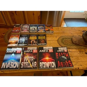 Complete Set Series Lot of 13 Area 51 books by Robert Doherty Bob Mayer - Picture 1 of 12