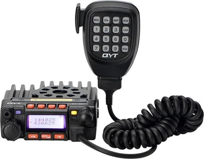 Estación Base y Radio Móvil QYT KT-8900 25W GMRS, Largo Alcance Bidireccional Negra  Foto 1 de 4