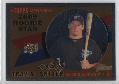 2009 Topps Heritage Chrome /1960 Travis Snider #C82 Rookie RC - Image 1 of 2