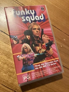 Funky Squad (1995) VHS Tom Gleisner, Jane Kennedy, Santo Cilauro, Tim Ferguson - Picture 1 of 7