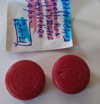 TAPAS MANILLAR PLÁSTICO BLANDO CINELLI USADAS BUEN ESTADO TAPPI MANUBRIO Foto 1 de 4