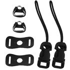 CLISPEED Camera Strap Connectors Set with Tab Rings and Covers