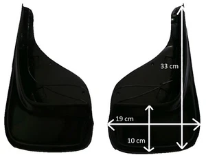 2 pezzi Anteriore, Paraspruzzi auto per Renault Megane I MK I 1996-2004 Hatchbac - Foto 1 di 7
