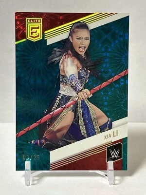 2023 Panini Donruss Elite WWE #93 XIA LI TEAL PARALLEL /25! - Image 1 of 2