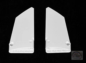 LEGO Technic - Panel Verkleidung Set - (#17 & #18) - Weiß - Neu - (NXT, Roboter) - Bild 1 von 3