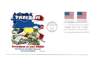 5788, 90  2023 Flag APU combo,  coil + booklet  Panda Cachets FDC - Picture 1 of 1
