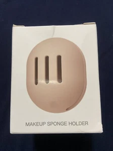 Make-up Schwammhalter, doppelseitiges 5-zeiliges belüftetes Silikon für Reisen - Bild 1 von 2